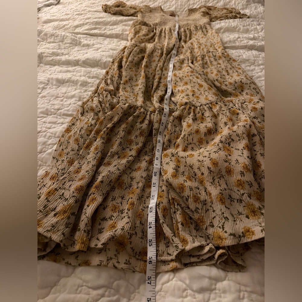 JessaKae Yellow Floral Maxi Dress - Picture 7 of 7